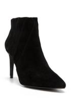 Xoxo - Tarquin Suede Pintuck Bootie - Black