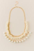 Francesca Inchess Madisyn Pearl Statement Necklace - Pearl