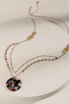 Francesca's Alyssa Long Pendant Necklace - Multi