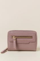 Francescas Adora Mini Zip Wallet - Mauve