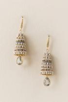 Francesca's Cindy Cone Statement Earring - Gray