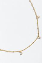Francesca's Winona Mini Freshwater Pearl Strand Necklace - Pearl