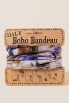 Francesca Inchess Half Boho Bandeau By Natural Life In Lavender Earth - Purple