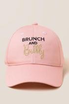 Francesca's Brunch And Bubbly Cap - Blush