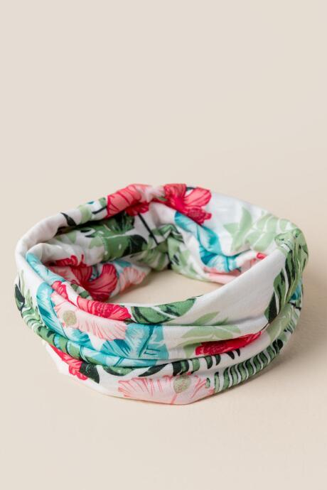 Francescas Jordyn Floral Softwrap - White