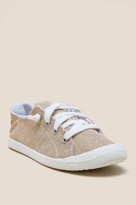 Not Rated Neema Glitter Flex Sneaker - Gold