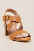 Restricted - Kirby Strappy Block Heel - Tan