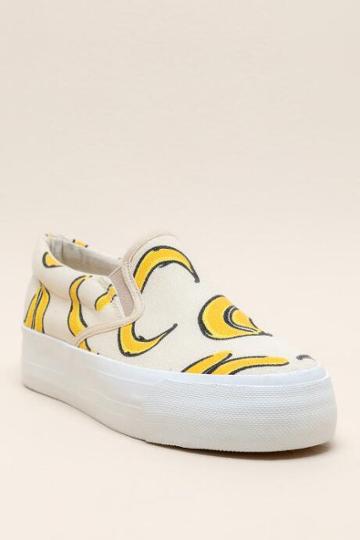 Restricted Fruit Sneakers - Yellow