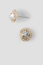 Francesca's Yosephina Circle Stud Earrings In Gold - Gold