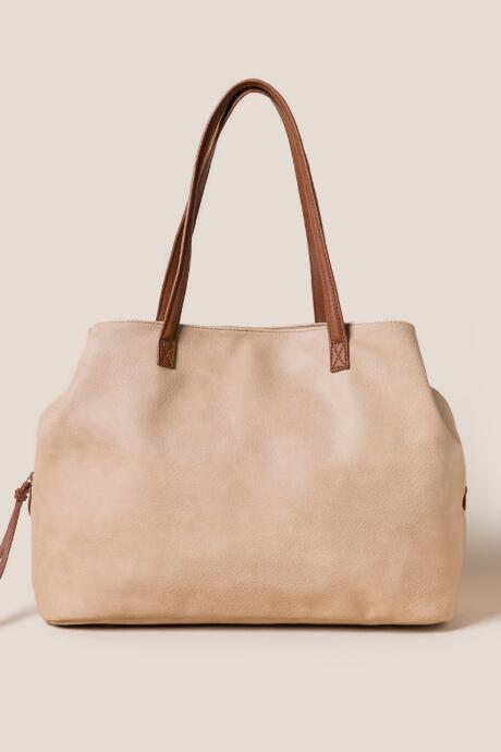 Francesca's Kaydence Weekender Tote - Sand