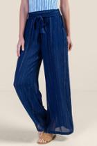 Francesca's Taryn Cover-up Pants - Navy