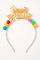 Francesca's Fran Fiesta Headband - Coral