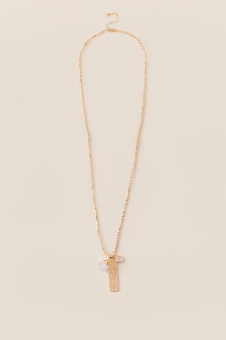 Francesca Inchess Mila Charm Quartz Pendant Necklace - Gold