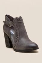 Not Rated Junior Chopout Ankle Boot - Charcoal