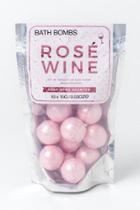 Francesca's Rose Wine Glitter Bath Bomb - Rose/gold