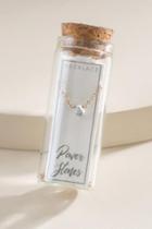 Francesca's Power Stone Howlite Bottled Necklace - White