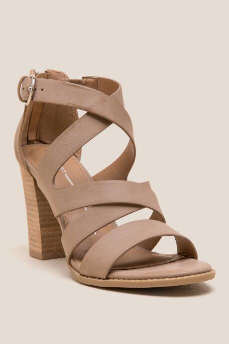 Report Redding Block Heel - Taupe