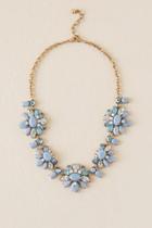 Francxesca's Fiona Statement Necklace In Light Blue - Periwinkle