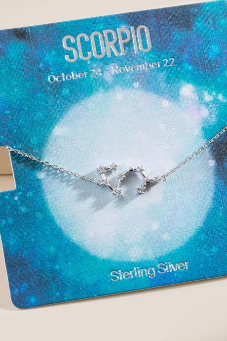 Francesca's Scorpio Self Pull Bracelet In Sterling Silver - Silver