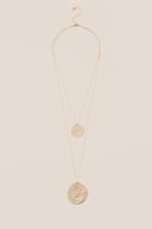 Francesca Inchess Kiley Layered Coin Necklace - Gold