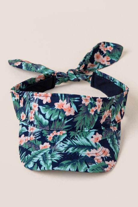Francescas Amily Tropical Visor - Green