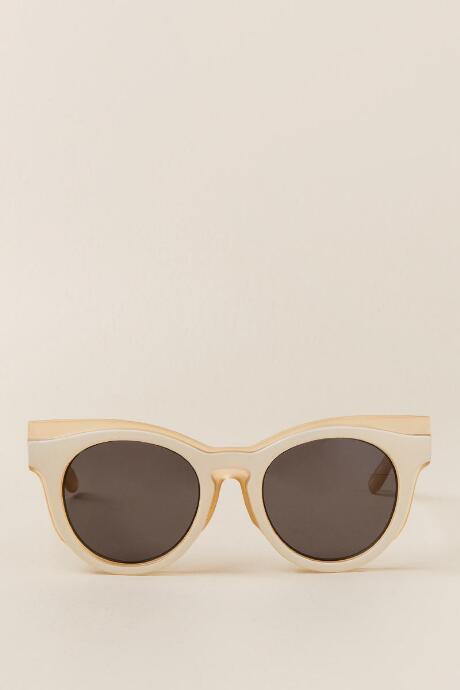 Francesca Inchess Desiree Double Frame Sunglasses - Ivory