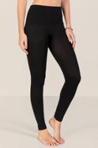 Francesca Inchess Kiley High Waist Fleece Legging - Black
