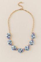 Francesca Inchess Camilla Blue Statement Necklace - Periwinkle