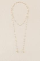 Francesca's Aria Wrap Necklace - Light Blue