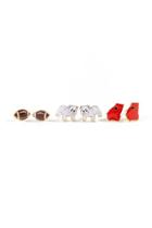 Francesca's University Of Georgia Studs Set - Multi