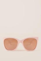 Francescas Carah Cat Eye Sunglaases - Blush