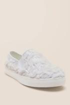 Wanted Frills Floral Sneaker - White