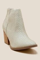 Francesca Inchess Not Rated Tarim Ankle Boot - Beige