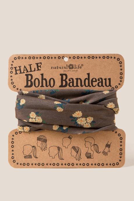 Francesca's Boho Bandeau In Gray Bouquet - Gray