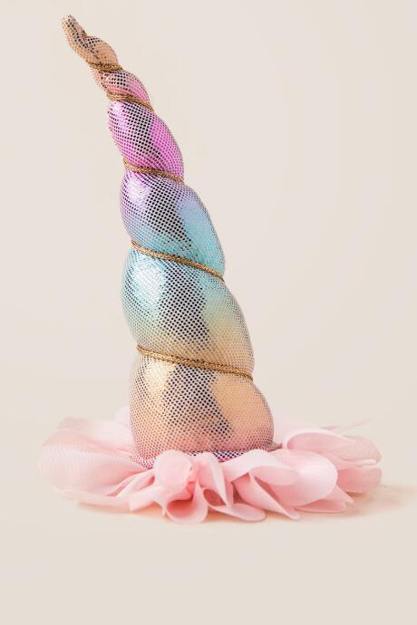 Francescas Miley Unicorn Horn Hair Clip - Pink