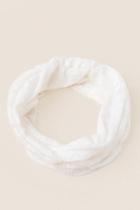 Francesca's Agatha Floral Textured Multi-use Softwrap - White