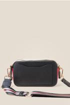 Francesca's Kiki Color Block Crossbody - Black