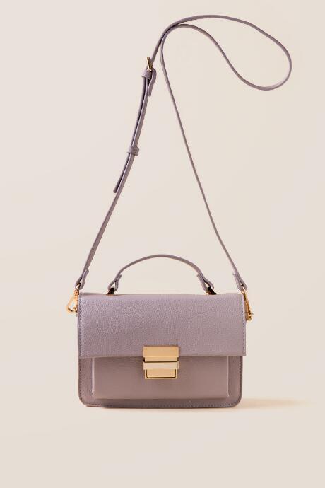 Francesca's Cameron Lavender Crossbody - Lavender