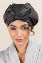 Francescas Remi Shower Cap In Black - Black