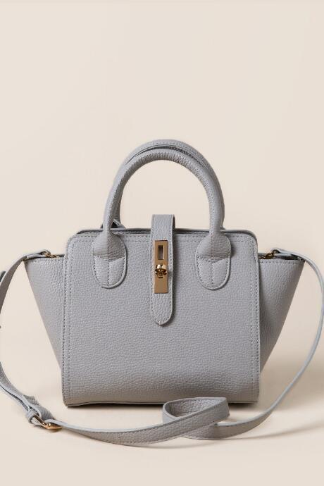 Francesca's Naya Mini Satchel - Gray