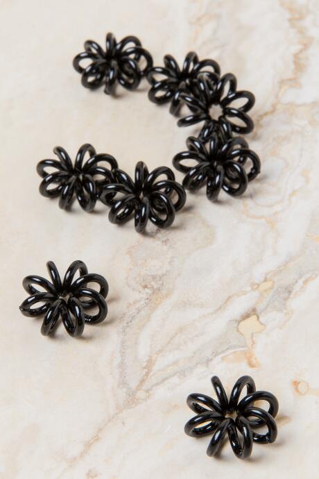 Francesca's Brylee Mini Hair Coils - Clear
