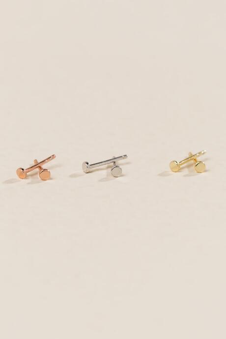 Francesca Inchess Dallas Delicate Metal Stud Set - Mixed Plating