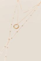 Francesca's Kenna Gold Layer Y Necklace - Gold