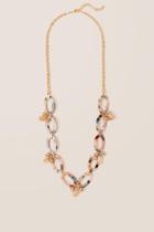 Francesca's Presley Multicolor Chain Necklace - Multi