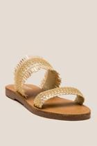 Report Oralia Slide Sandal - Gold