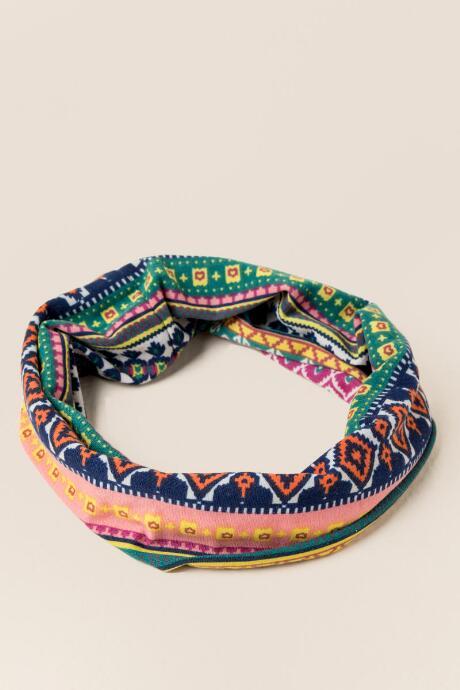 Francesca's Gena Tribal Print Headwrap - Multi