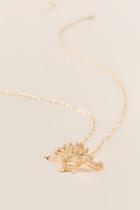 Francesca's Stegosaurus Pendant In Gold - Gold