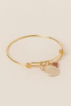 Francesca's Aries Zodiac Charm Bracelet - Gold