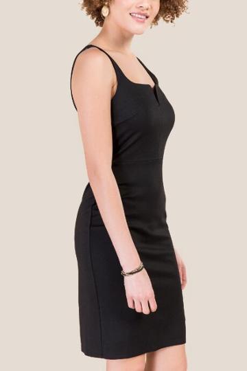 Francesca's Veronica Bodycon Dress - Black