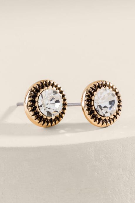 Francesca's Gabriella Boho Stud - Crystal